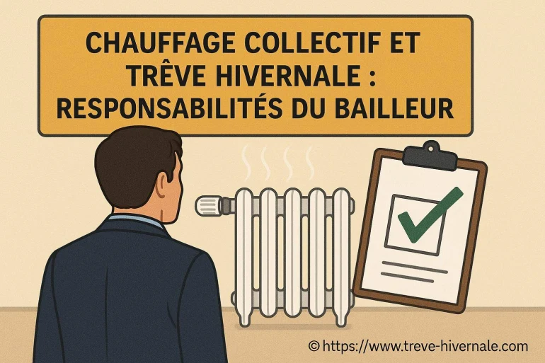 Chauffage collectif et trêve hivernale : quelles sont les responsabilités du bailleur ?
