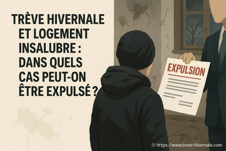 Trêve hivernale et logement insalubre : dans quels cas l’expulsion est-elle possible ?