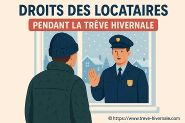 Locataire menacé d’expulsion pendant la trêve hivernale : quels droits ?