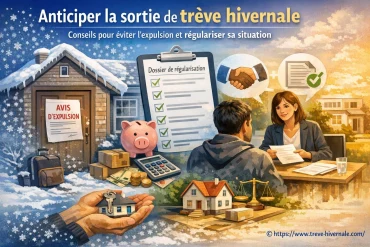 Anticiper la sortie de la trêve hivernale : comment éviter l’expulsion et régulariser sa situation