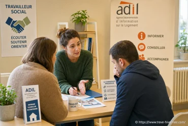 Le rôle des travailleurs sociaux et de l’ADIL dans l’accompagnement des locataires en difficulté pendant la trêve hivernale