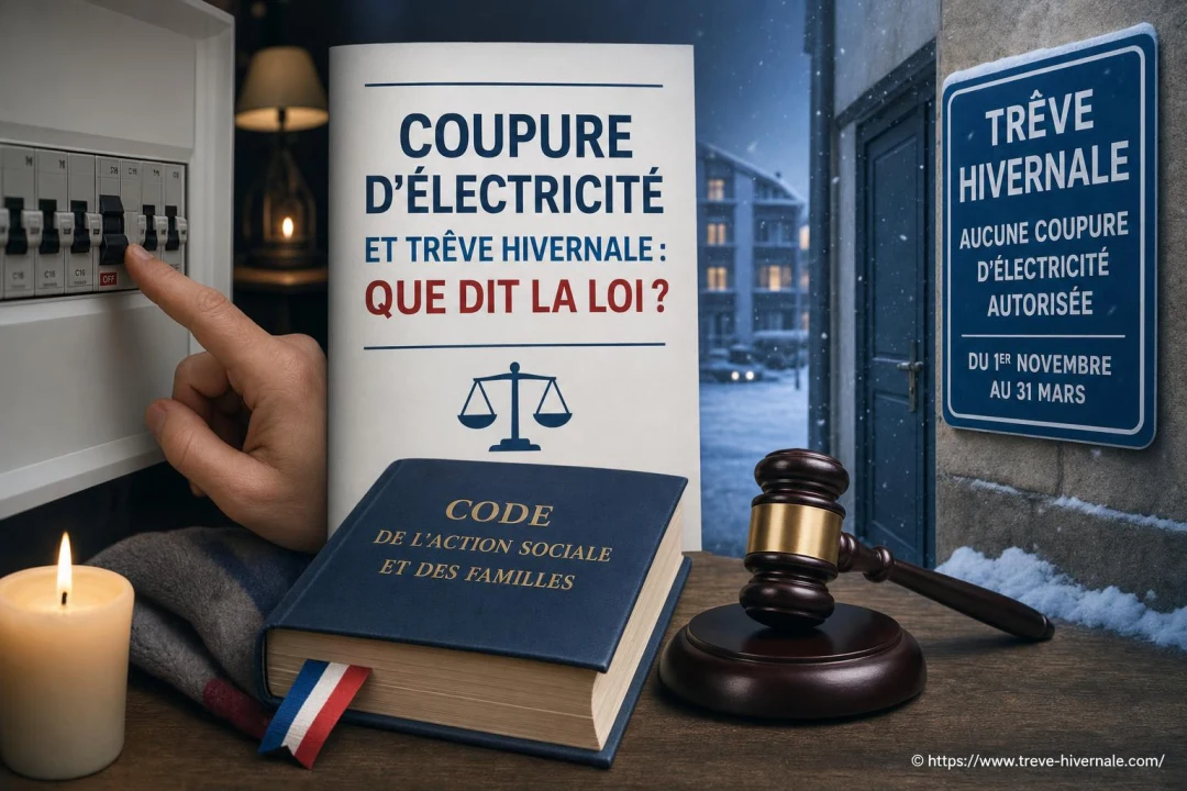 Coupure d’électricité pendant la trêve hivernale : ce que dit la loi