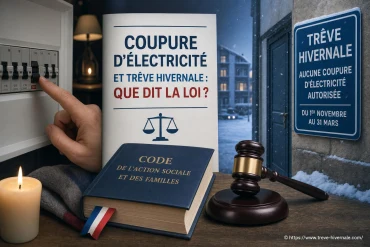 Coupure d'électricité pendant la trêve hivernale : ce que dit la loi