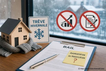 Peut-on augmenter le loyer ou modifier le bail durant la trêve hivernale ?