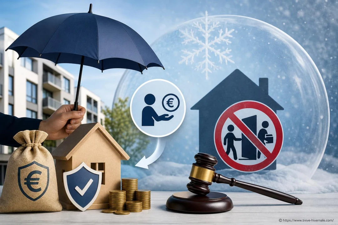 Assurance loyers impayés et trêve hivernale : comment être indemnisé quand l’expulsion est suspendue ?