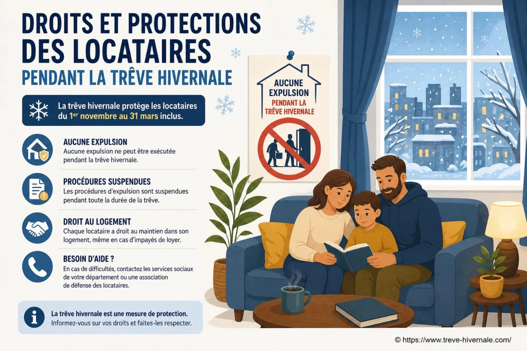 Droits et protections des locataires pendant la trêve hivernale