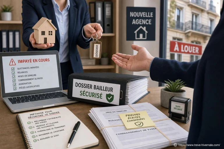 Changer d’agence ou de gestionnaire pendant un impayé : sécuriser son dossier bailleur