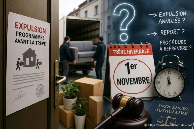Expulsion programmée avant la trêve : que se passe-t-il si elle n’est pas exécutée avant le 1er novembre ?