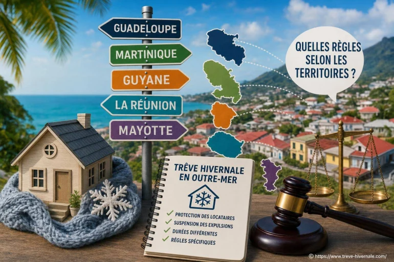 Trêve hivernale en Outre-mer : quelles règles selon les territoires ?