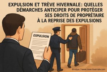 Expulsion et trêve hivernale : quelles démarches anticiper pour protéger ses droits de propriétaire ?