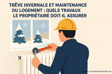 Trêve hivernale et maintenance du logement : quels travaux le propriétaire doit-il assurer ?