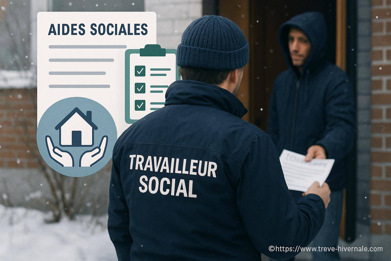 Aides sociales et dispositifs d’accompagnement : comment inciter un locataire à régulariser sa situation en plein hiver ?
