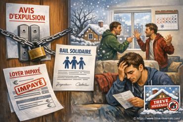 Loyers impayés et colocation : quel impact du bail solidaire pendant la trêve hivernale ?